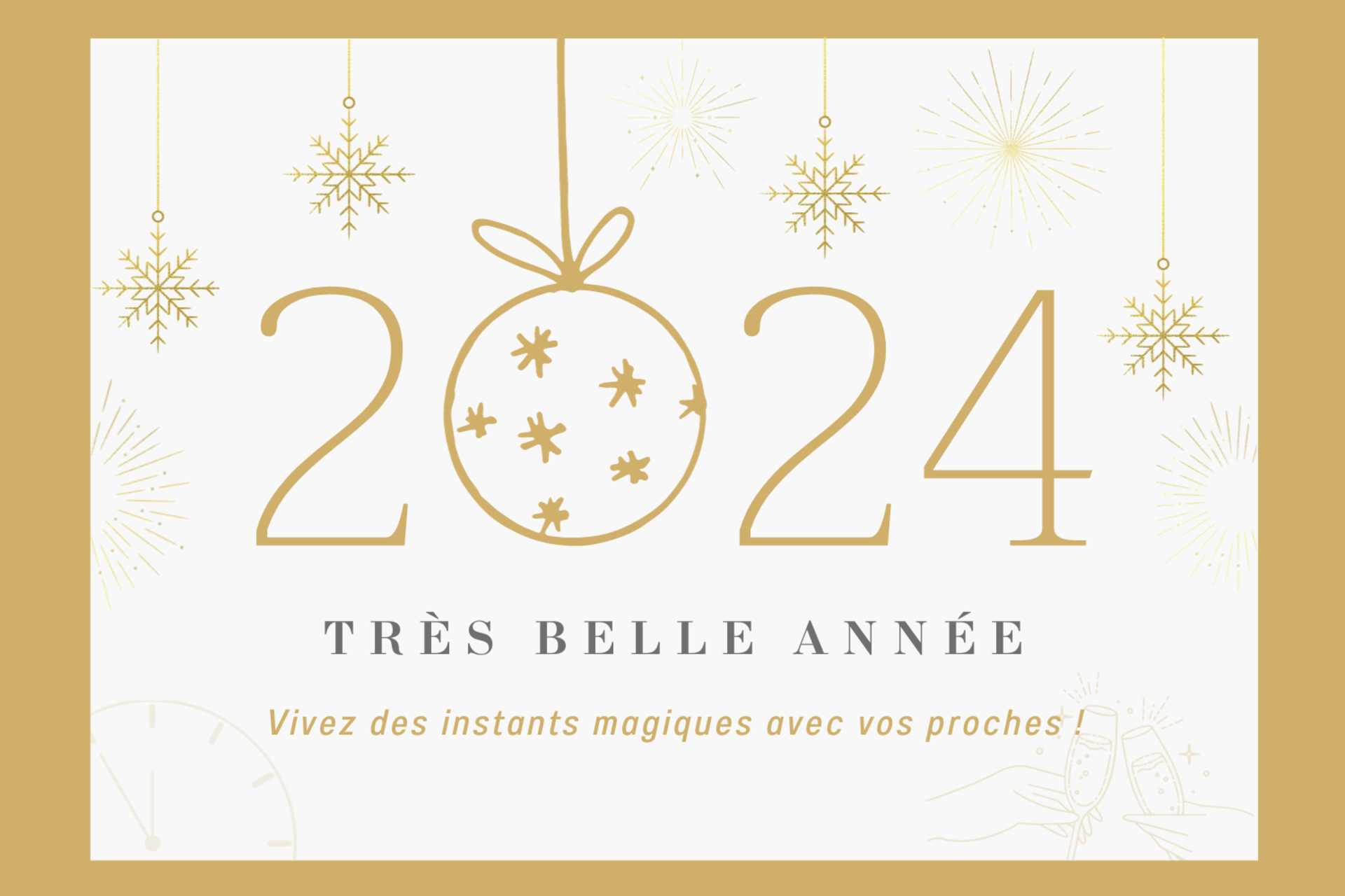 Très belle année 2024 !